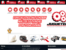 Tablet Screenshot of juguetecas.com